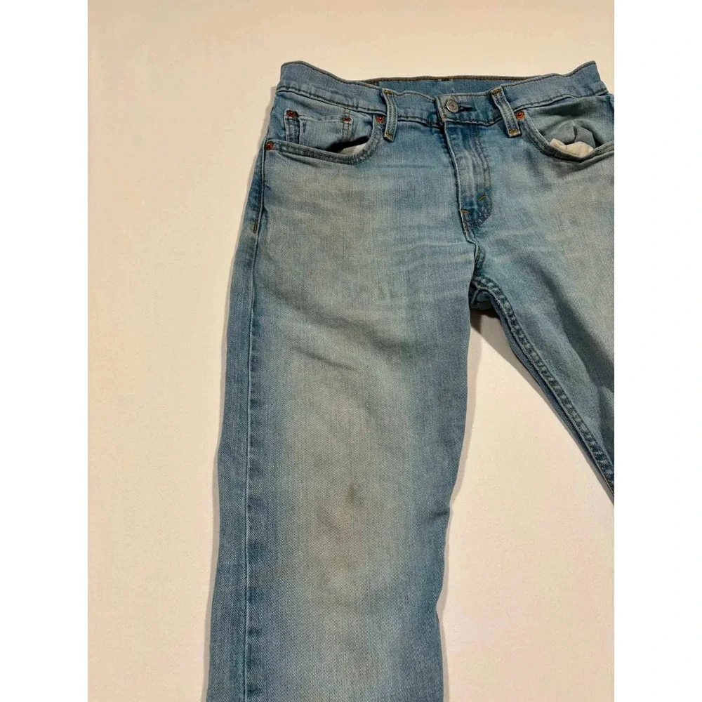 Levis 512 Slim Taper Fit Mens Light Wash Denim Jeans W30 L30